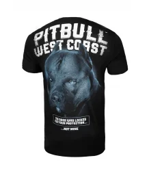 T-Shirt Koszulka Pit Bull Black Dog