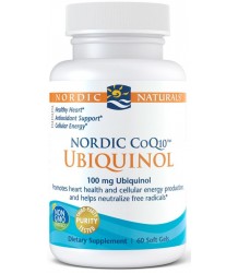 Nordic Naturals Nordic Coq10 Ubiquinol 60 Softgels