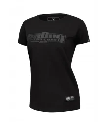 Pit Bull Damski T-Shirt Classic Boxing Black