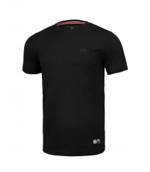 T-Shirt Pit Bull  Slim Fit Small Logo Męski Black