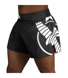 Hayabusa Spodenki Muay Thai Icon Kickboxing Shorts Black/White