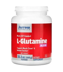 Jarrow Formulas L-Glutamine Powder 1000 Grams Data ważności: 04/2024