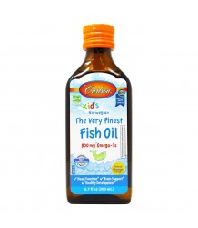 Carlson Labs Kid's The Very Finest Fish Oil 200 Ml Natural Orange