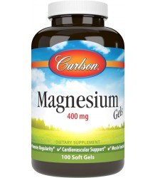 CARLSON LABS Magnesium Gels 100 softgels