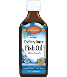 Carlson Labs The Very Finest Fish Oil 200ml Natural Orange