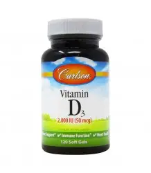 Carlson Labs Vitamin D3 2000 Iu  120 Softgels