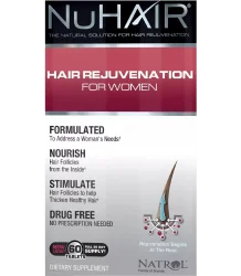 Natrol NuHair Hair Rejuvenation for Women 60 tablets