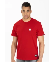 Pit Bull T-Shirt Small Logo Red