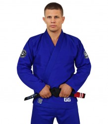 Ground Game Kimono Gi Do Bjj Jiu Jitsu Gamer Niebieskie