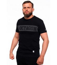 Octagon T-Shirt Koszulka Middle Black/Grey