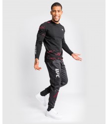 UFC Venum Spodnie Authentic Fight Week 2.0 Black/Red