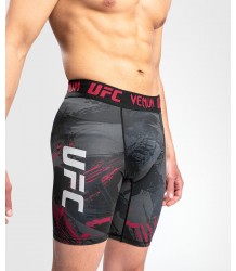 UFC Venum Spodenki Kompresyjne Vale Tudo Authentic Fight Week 2.0 Black/Red