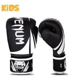 Venum Rękawice Bokserskie dla dzieci Challenger Kids Black/White