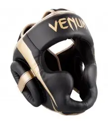 Venum Kask Ochronny Bokserski Elite Black/Gold