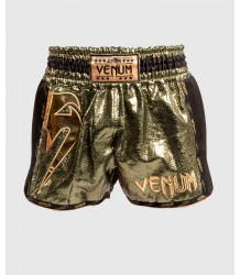 Venum Spodenki Giant Foil Muay Thai Khaki/Gold