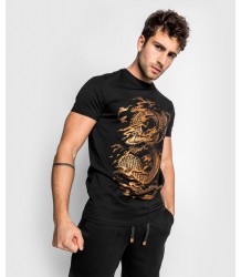 Venum T-Shirt Koszulka Dragon's Flight Black/Bronze