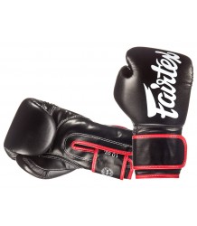 Fairtex Rękawice Bokserskie Bgv14 Microfiber Black Red