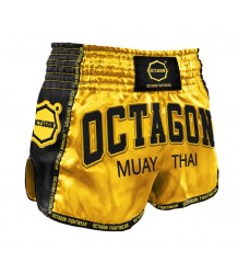Octagon Spodenki Muay Thai Octagon Gold Edycja 2022