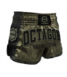 Octagon Spodenki Muay Thai Green Edycja 2022