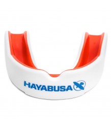 Hayabusa Combat Mouthguard Ochraniacz Szczęki White/Red