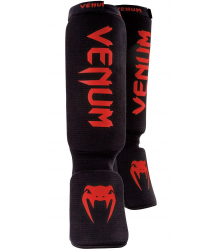 Venum Ochraniacze Piszczeli Kontact Black/Red 