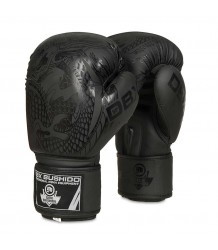 DBX Bushido Rękawice Bokserskie Sparingowe Black Dragon B-2v18 