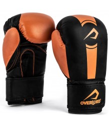 Overlord Dziecięce Rękawice Bokserskie Boxer Black/Orange