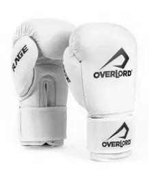 Overlord Rękawice Bokserskie Rage White