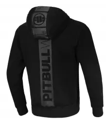 Pit Bull Bluza Z Kapturem Rozpinana HillTop 22 Black/Black