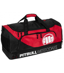 Pit Bull Torba Treningowa Big Duffle Logo TNT Black/Red