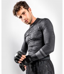 Venum Rashguard YKZ21 Długi Rękaw Black/Black