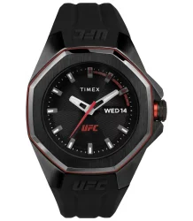 UFC Zegarek Timex Pro 44mm Silicone Strap Męski 
