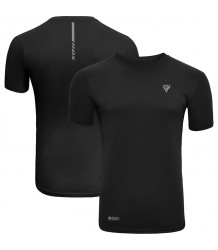 RDX Koszulka Techniczna T2 Krótki Rękaw Black
