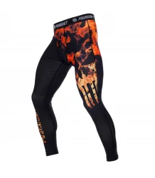 Poundout Legginsy Sportowe Męskie DOOMSDAY