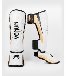 Venum Ochraniacze Piszczeli Elite Evo White/Gold