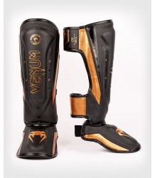 Venum Ochraniacze Piszczeli Elite Evo Black/Bronze