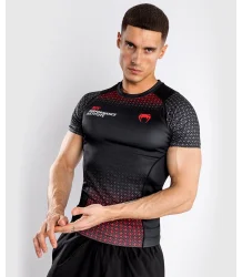 Venum Performence Institute Rashguard Krótki Rękaw Black/Red