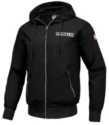 Pit Bull Kurtka Wiosenna Z Kapturem Athletic Logo Black