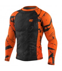 Extreme Hobby Rashguard Długi Rękaw Neo Pomarańczowa 