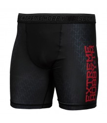Extreme Hobby Spodenki Kompresyjne Vale Tudo Black Armour