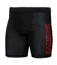 Extreme Hobby Spodenki Kompresyjne Vale Tudo Black Armour