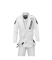 Octagon Kimono Gi Do BJJ Caption Men White