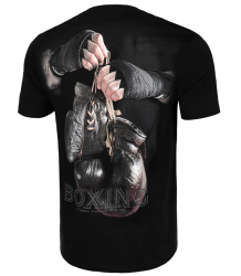 Pit Bull T-Shirt Boxing FD Black