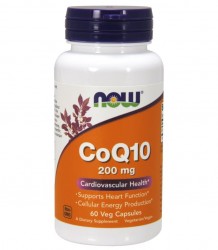 Now Foods Coq10 200mg - 60 Vcaps