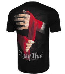Pit Bull T-Shirt Koszulka Muay Thai FD Black 