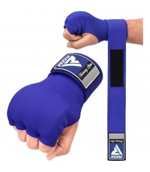 RDX Bandaże Bokserskie Owijki Żelowe Inner Gloves Blue