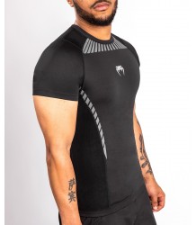 Venum Rashguard Jaws 2.0 Short Sleeve Krótki Rękaw Black