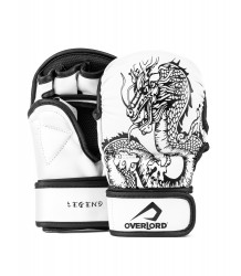 Overlord Rękawice Mma Sparring Legend White