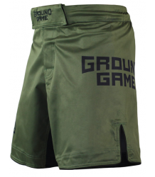 Ground Game Spodenki MMA Treningowe Athletic Khaki