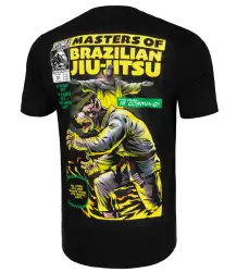 Pit Bull T-Shirt Koszulka Master Of BJJ Black